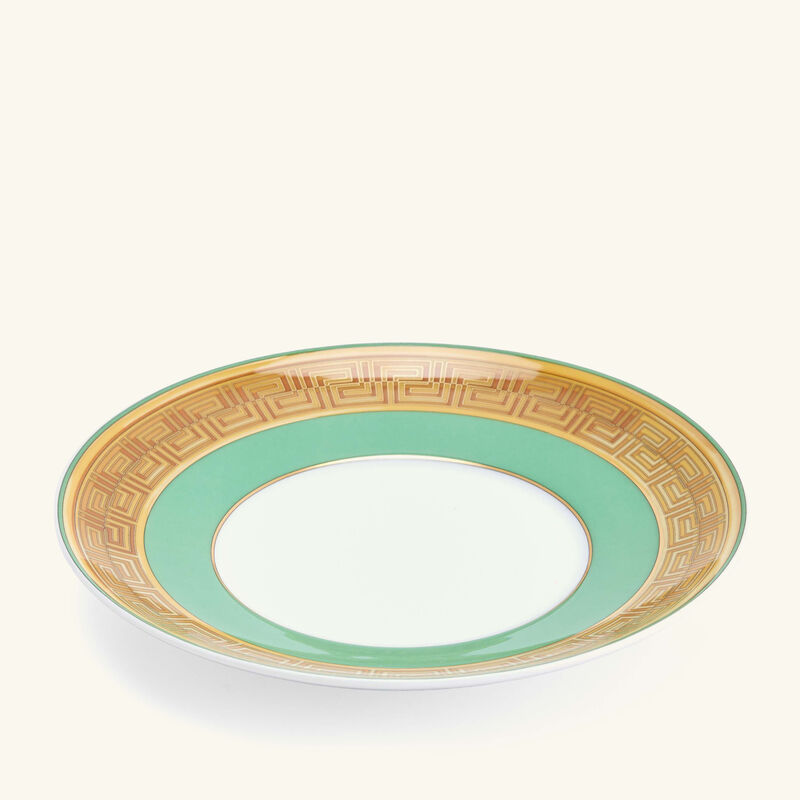 فنجان الشاي جرين كوين مع صحنه أخضر large