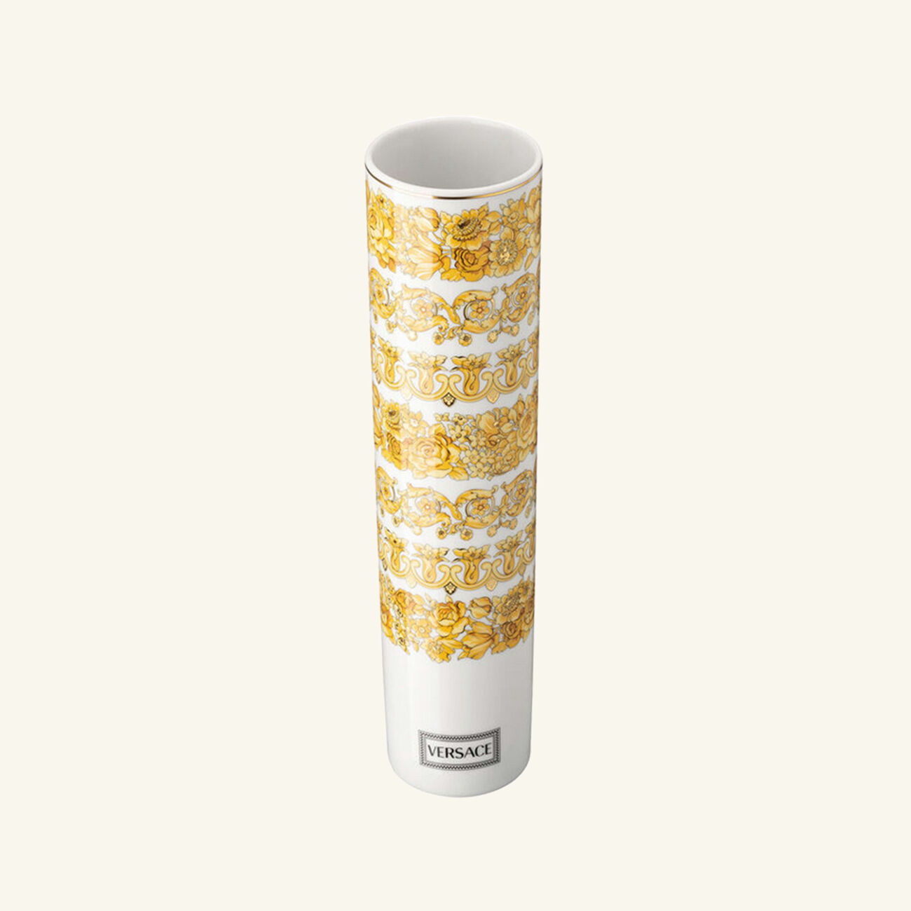 versace medusa rhapsody vase medium white