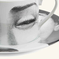 fornasetti tema e variazioni 2005 tea cup grey set of 6