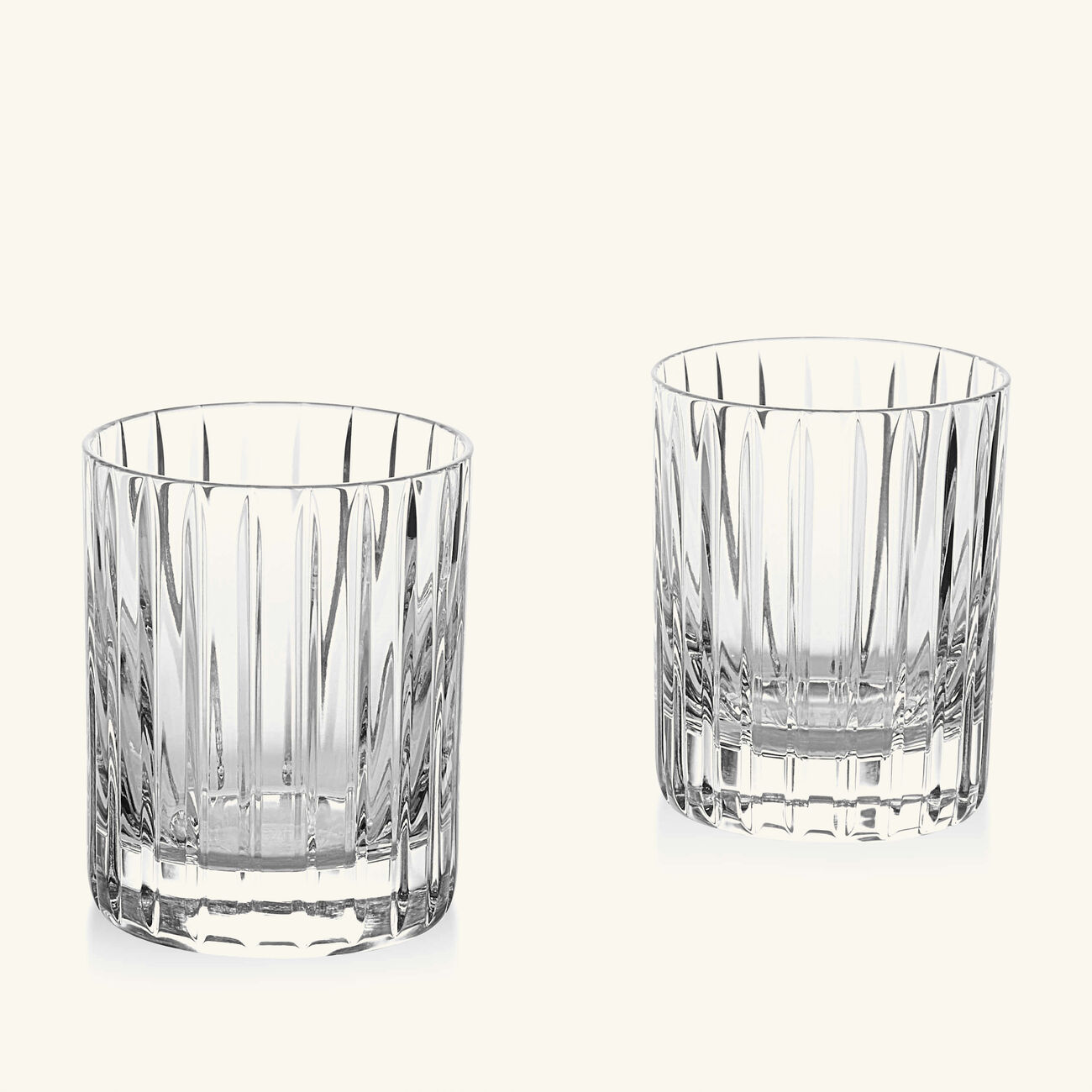 baccarat harmonie drinking glass clear set of 2