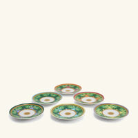versace jungle animalier coffee cup pattern set of 6