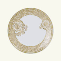 versace barocco beige salad plate round 21 cm