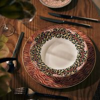 bernardaud collection braqueni charger plate round red 29cm