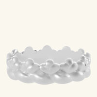 كريستوفل خاتم بابيلون رفيع فضي   مقاس 51