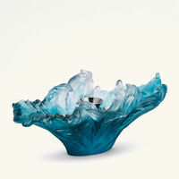 daum maya candelabra blue