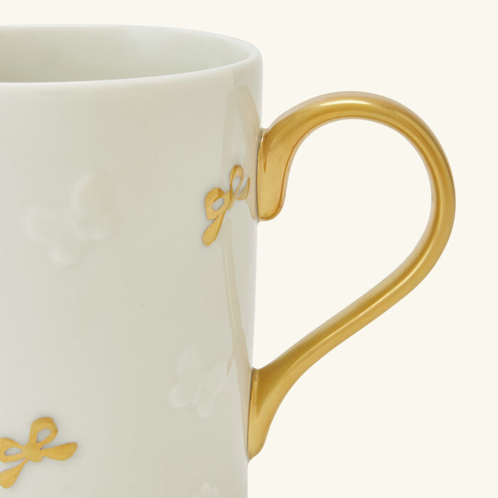 villari butterfly mug gold