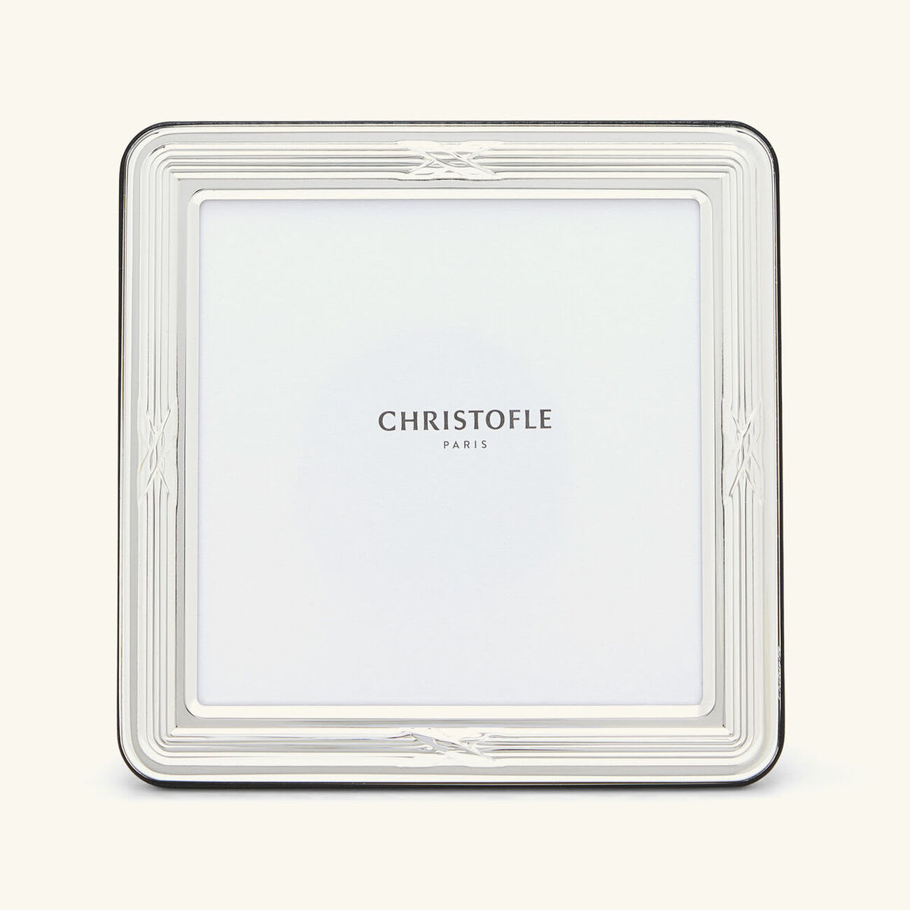 christofle rubans picture frame silver 9x9cm