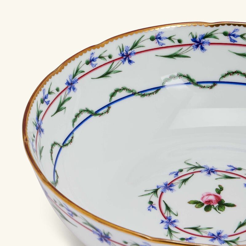 bernardaud le gobelet du roy serving bowl white 23cm