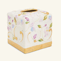 villari taormina tissue box gold