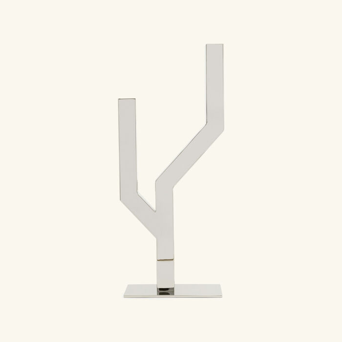 christofle arborescence candelabra stainless steel