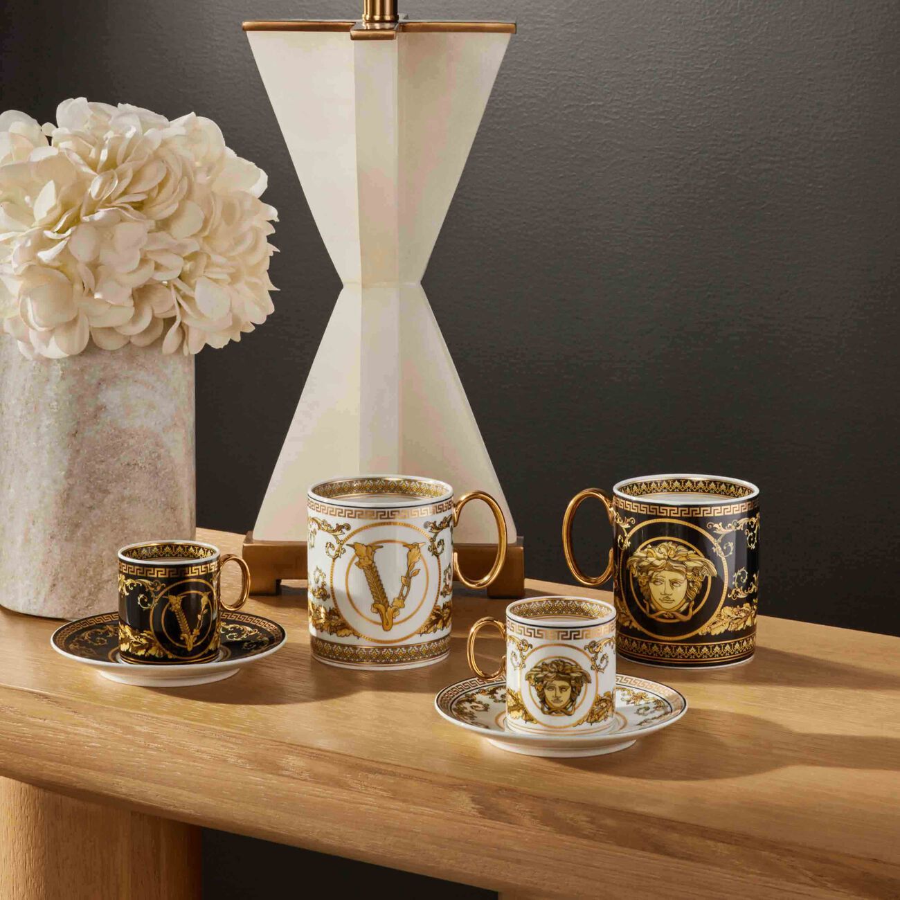 versace virtus gala mug white