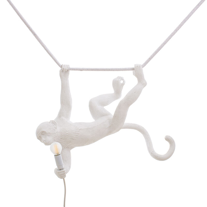 Monkey Lamp Swing White, large