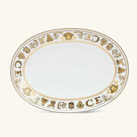 Virtus Gala Serving Platter Oval White 27cm versace virtus gala serving platter oval white 27cm