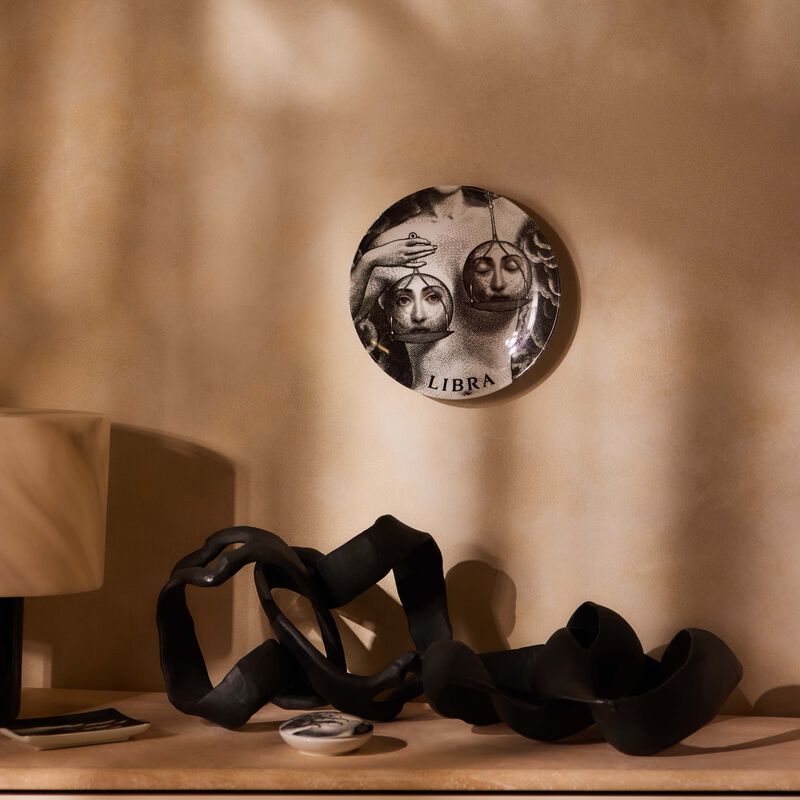 fornasetti tema e variazioni no 354 libra wall plate