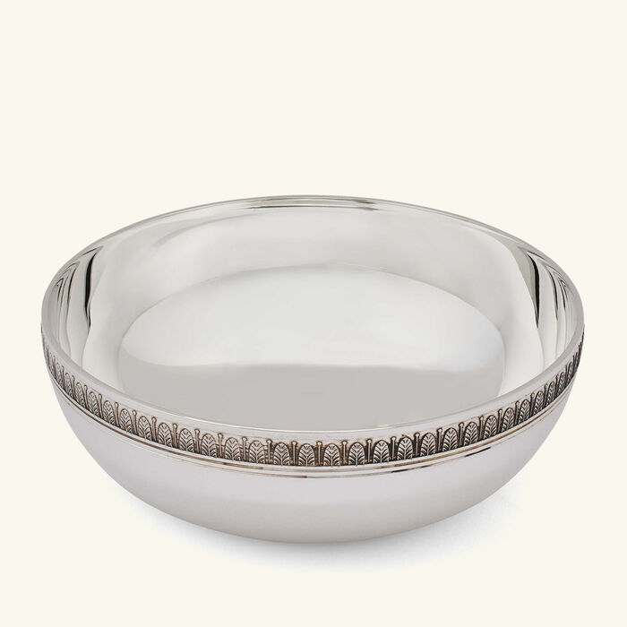 Malmaison Serving Bowl Round Silver Plated christofle malmaison serving bowl round silver plated