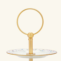 villari taormina cake stand 3 tier white