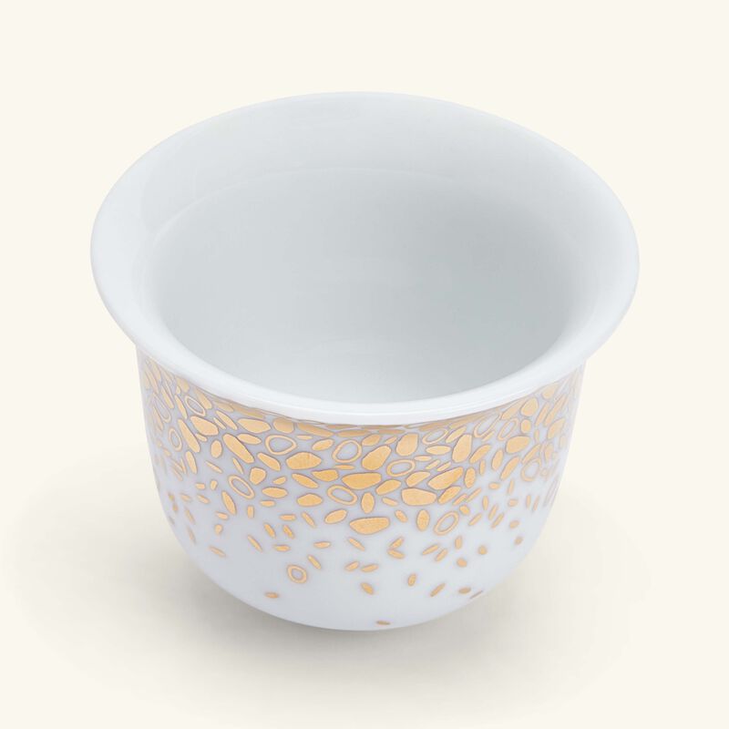 طقم تمرة دايتس بوتوم المؤلف من فنجانين للقهوة العربية باللون الذهبي صلصال طقم تمرة دايتس بوتوم المؤلف من فنجانين للقهوة العربية باللون الذهبي