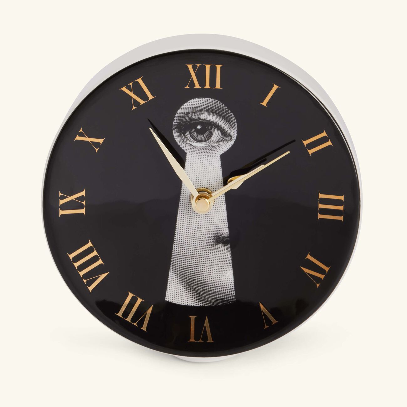 فورناسيتي ساعة مكتب سيراتورا باللون الأسود