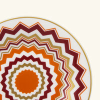 missoni home iconic bread   butter plate round 15 cm set of 2
