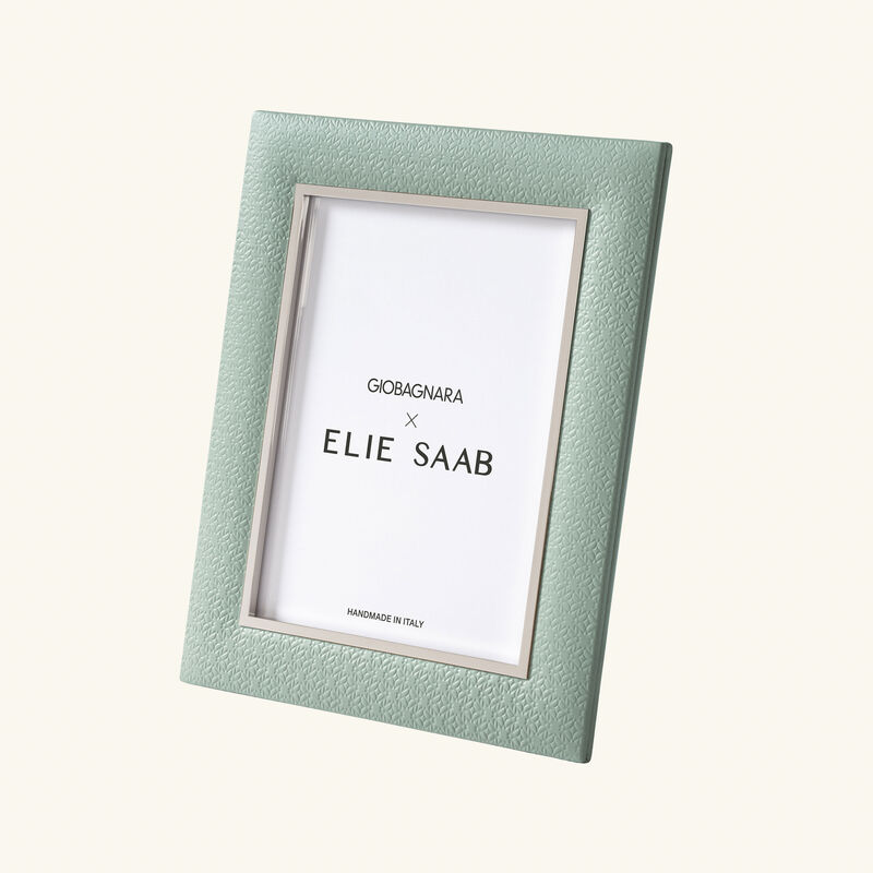 Elie Saab Monogram Frame Agata Green 27x21cm giobagnara elie saab monogram frame agata green 27x21cm