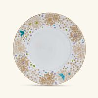 bernardaud feerie service plate round pink 31cm