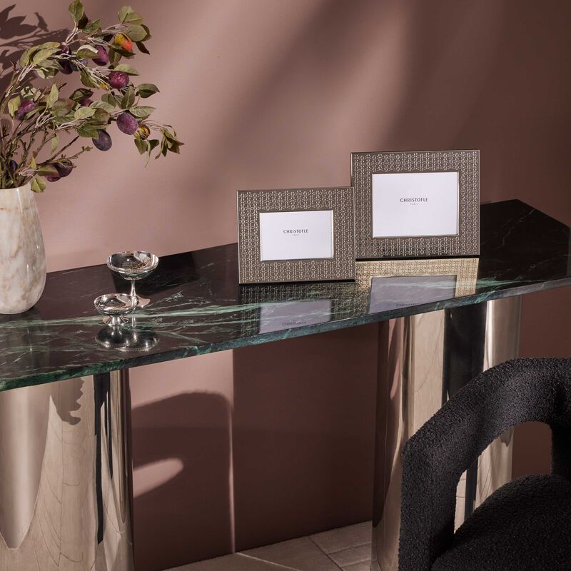 Iconik Picture Frame Silver Plated 13x18cm christofle iconik picture frame silver plated 13x18cm