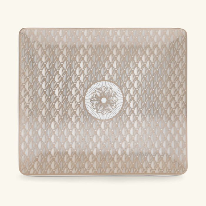 christofle malmaison imp riale tray rectangular silver 17x15cm