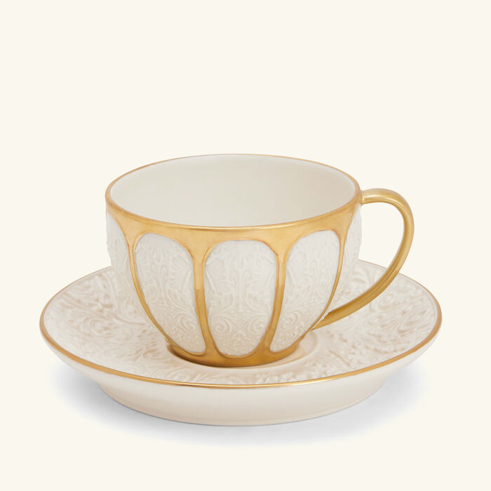 villari amour tea cup white
