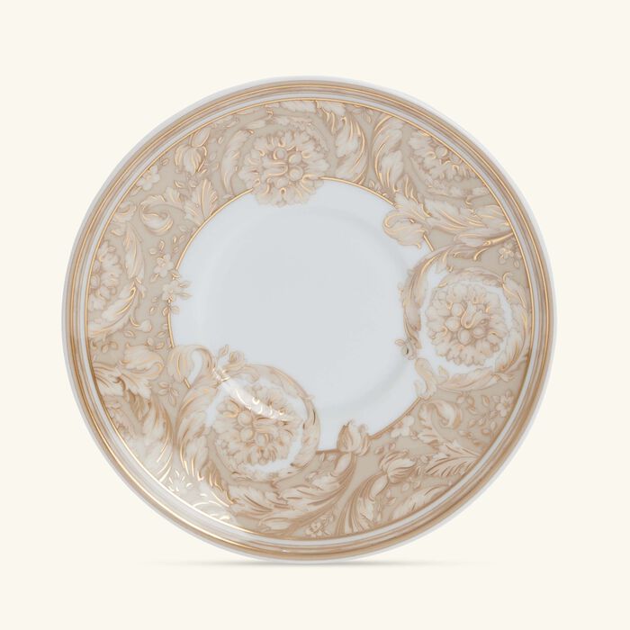 versace barocco beige espresso cup saucer