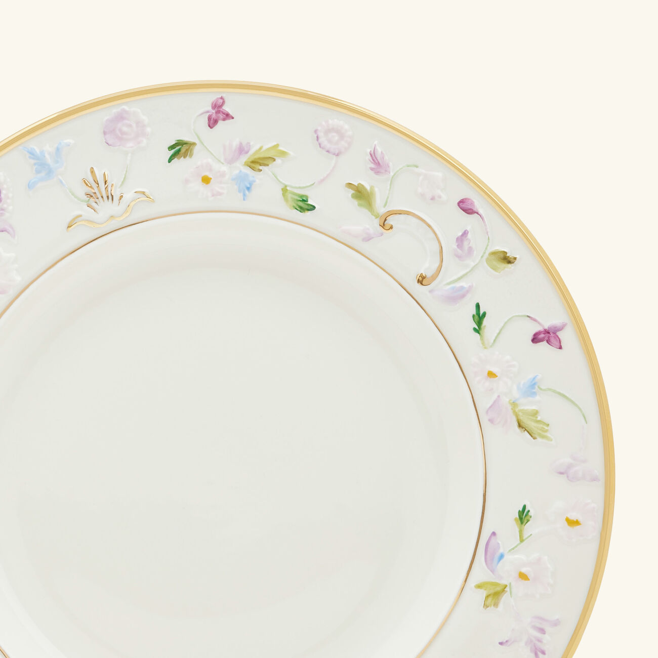 villari taormina dinner plate white 25cm