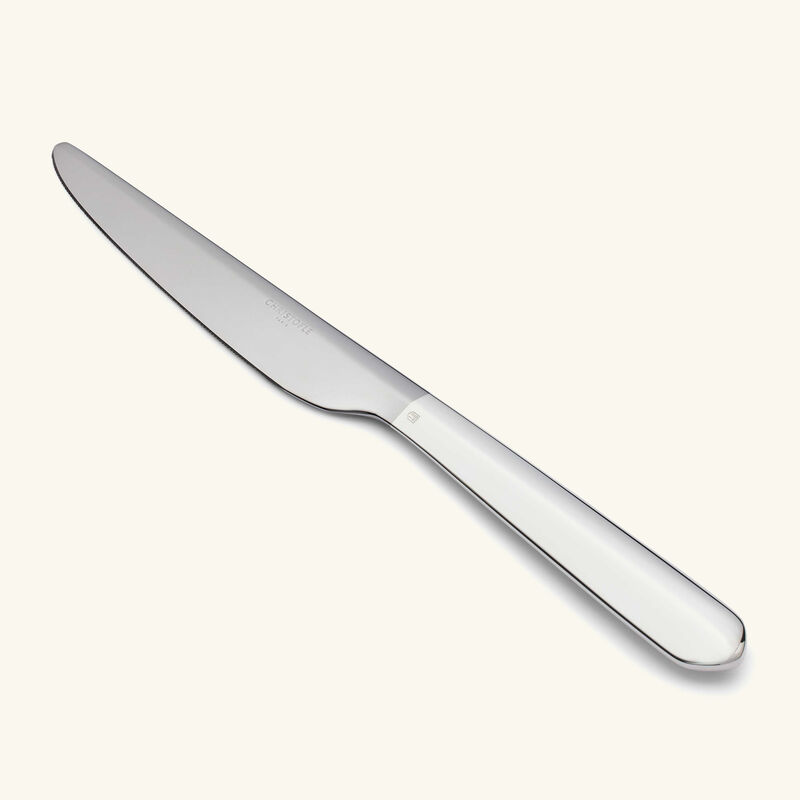 سكين الطعام المسنّنة إنفيني باللون الفضي large