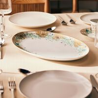 bernardaud feerie michael cailloux oval platter pink 38cm