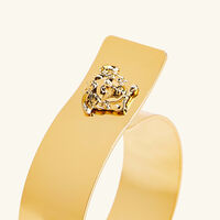 versace medusa napkin ring gold set of 4