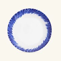 bernardaud in bloom serving platter oval blue 23cm