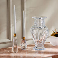 baccarat harcourt balustre vase medium clear