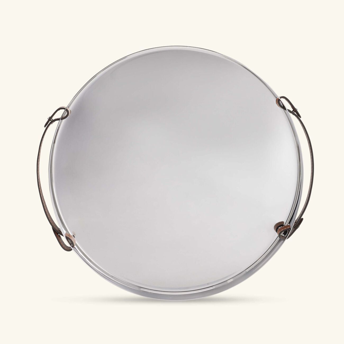 ralph lauren home wyatt serving tray round medium silver