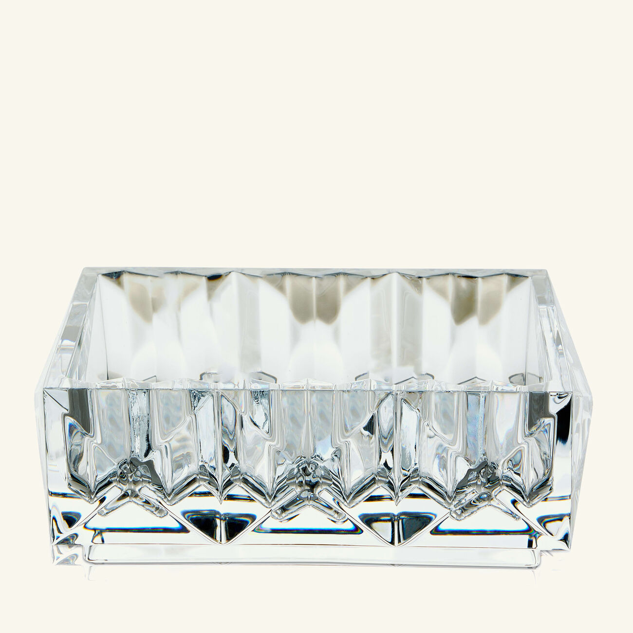 baccarat louxor tray rectangular clear