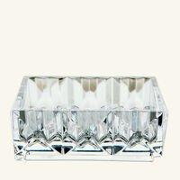 baccarat louxor tray rectangular clear