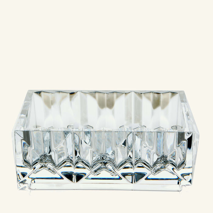 baccarat louxor tray rectangular clear