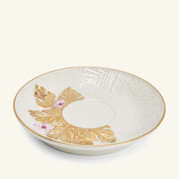 villari acapulco arabic tea cup saucer white