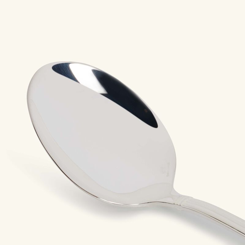 christofle aria salad serving spoon silver plated