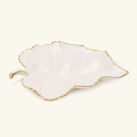 Autumn Mulberry Leaf Trinket Tray Small Pink villari autumn mulberry leaf trinket tray small pink