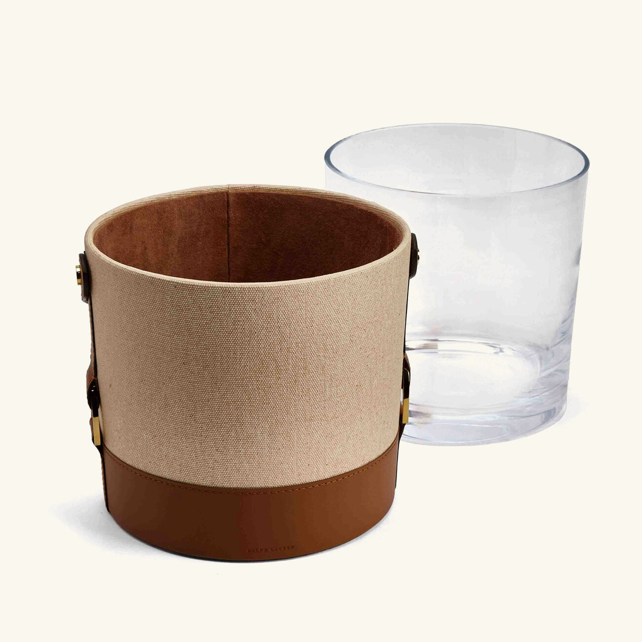 Garrett Ice Bucket Stainless Steel ralph lauren home garrett ice bucket stainless steel
