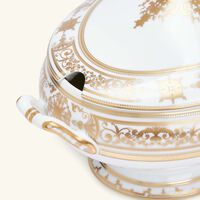 bernardaud aux rois soup tureen gold