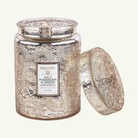 voluspa gilt pomander hinoki candle