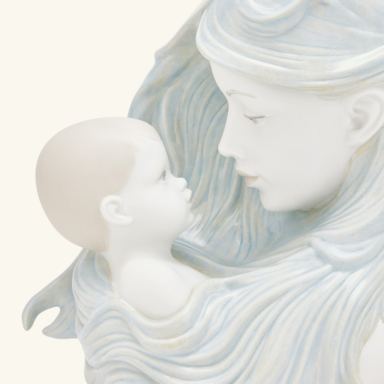 lladro sweet caress mother sculpture medium grey
