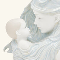lladro sweet caress mother sculpture medium grey