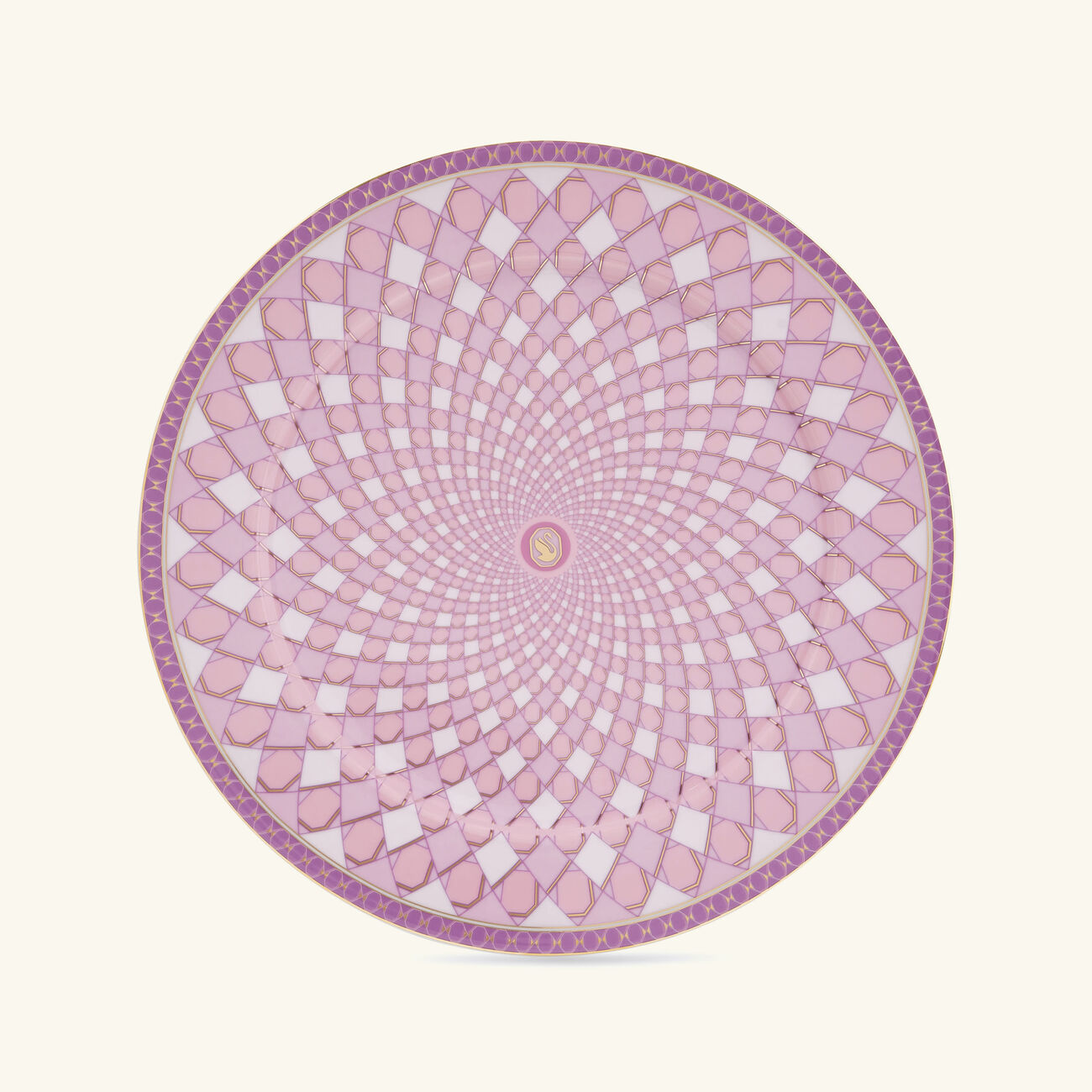 rosenthal signum rose charger plate round pink 33cm