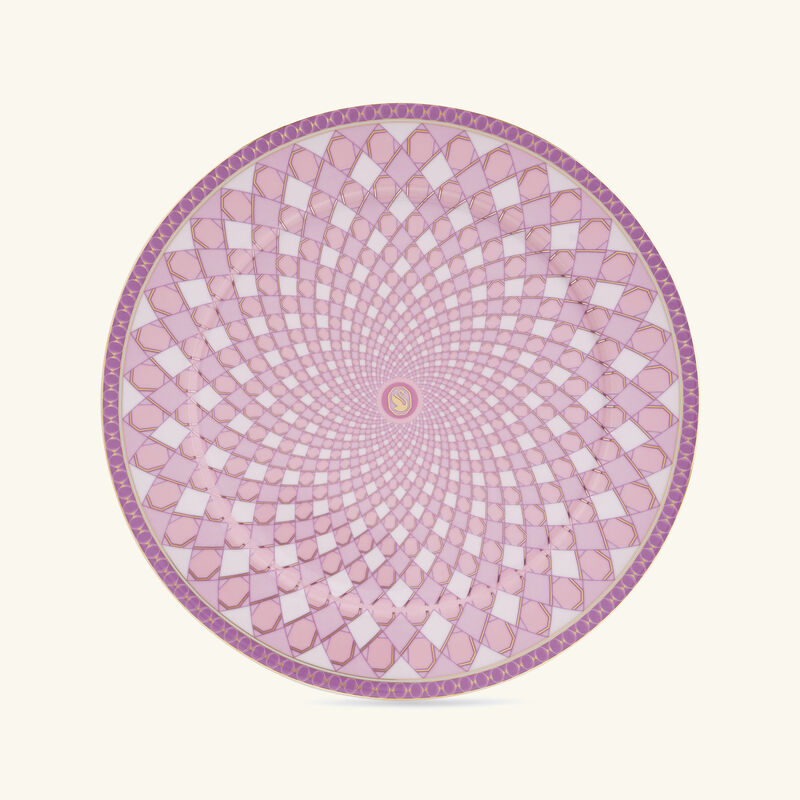 rosenthal signum rose charger plate round pink 33cm