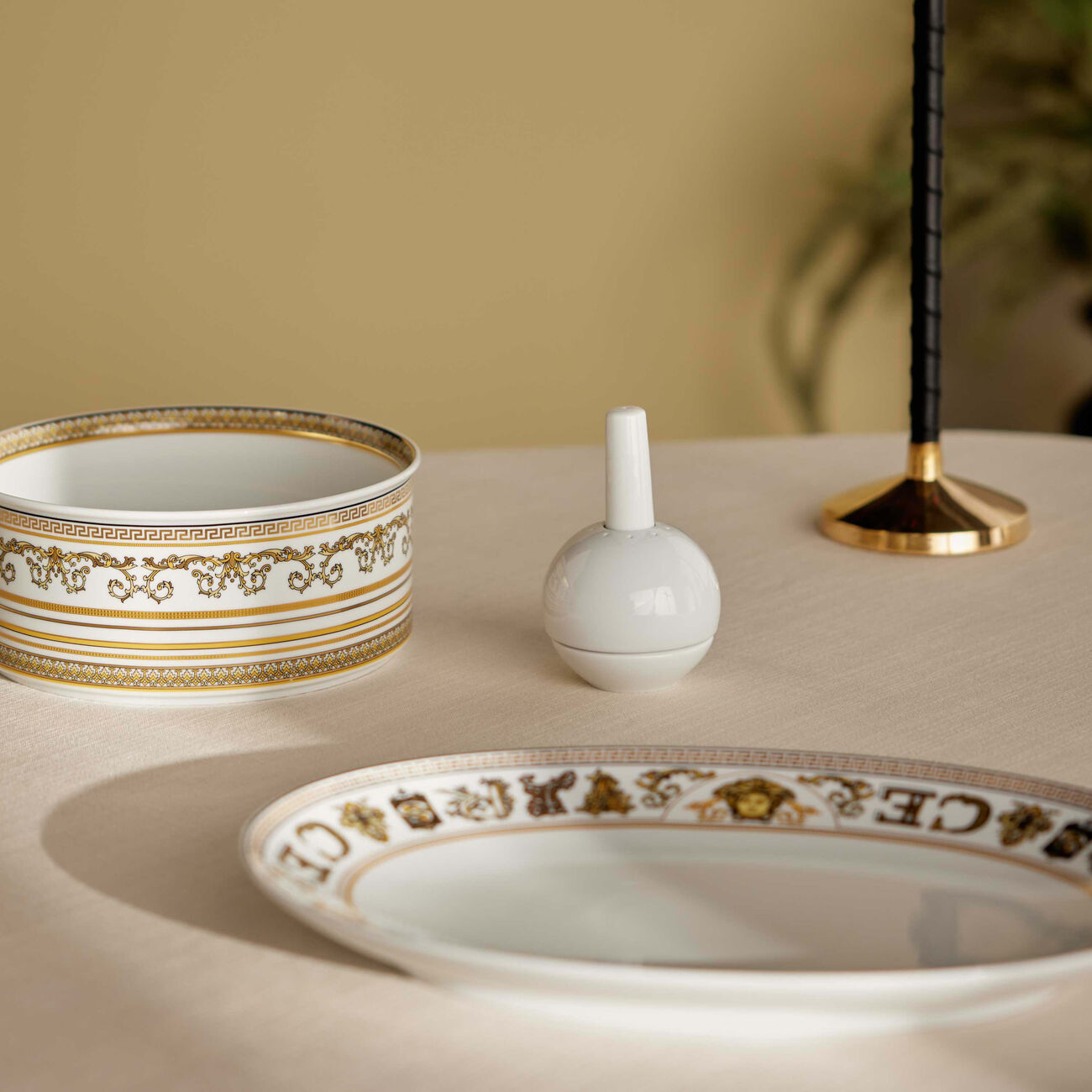 versace gypsy trinket box white